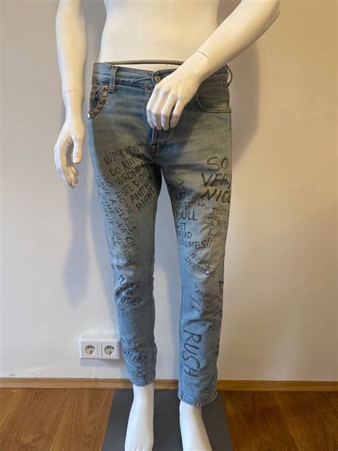 gucci scribble jeans replica|Gucci jeans counterfeit.